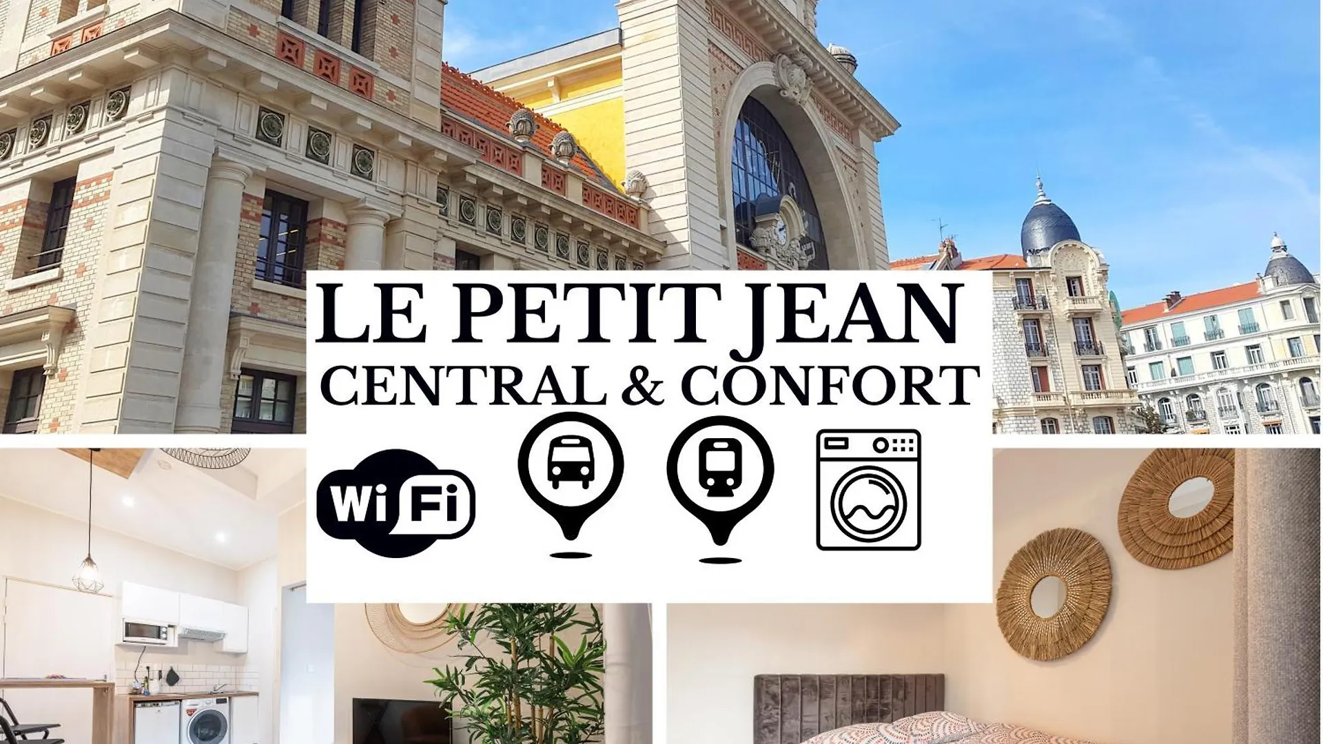 Le Petit Jean- Central Pres Gare Et Tram - Supermarches - Wifi - contacts
